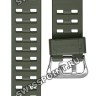 Зеленый полимерный ремешок Casio 10660469 для часов Casio GW-9500-3