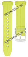 Зеленый полимерный ремешок Casio 10550767 для часов Casio BGS-100-9A