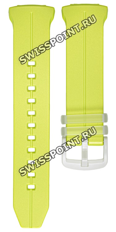 Зеленый полимерный ремешок Casio 10550767 для часов Casio BGS-100-9A