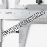 Черный стальной винт Casio 10578133 (мама) для крепления ремешка / браслета часов Casio MTG-B1000B-1A, MTG-B1000B-1A4, MTG-B1000BD-1A, MTG-B1000CX-4A, MTG-B1000DCM-1A, MTG-B1000TF-1A, MTG-B1000TJ-1A, MTG-B1000WLP-1A, MTG-B1000XB-1A, MTG-B1000XBD-1A