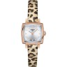 Леопардовый кожаный ремешок Tissot T600047022 / T610047023, 9/8 мм, стальная пряжка, для часов Tissot Lovely T058.109.37.036.00