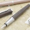 Ручка PARKER S0949710 Перьевая ручка Parker IM Premium F222, цвет: Metal Brown, перо: F (№ 171)