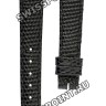 Черный кожаный ремешок Longines L682100675, теленок, 13/10, без замка, для часов Longines Double Pommes L4.178.2, L4.178.4, L4.221.2, L4.221.4