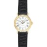 Черный кожаный ремешок Longines L682100675, теленок, 13/10, без замка, для часов Longines Double Pommes L4.178.2, L4.178.4, L4.221.2, L4.221.4