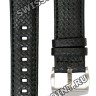 Черный кожаный ремешок Casio 10384328 для часов Casio EFE-504L-1A