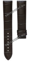 Коричневый кожаный ремешок Tissot T610031947, удлиненный, 20/18 XL, без замка, для часов Tissot T-Classic Tradition T063.610, T063.617, T063.637, T063.639