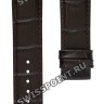 Коричневый кожаный ремешок Tissot T610031947, удлиненный, 20/18 XL, без замка, для часов Tissot T-Classic Tradition T063.610, T063.617, T063.637, T063.639