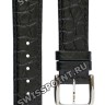 Черный кожаный ремешок Tissot T600013056, имитация крокодила, 18/16, стальная пряжка, для часов Tissot Old Desire T870/970