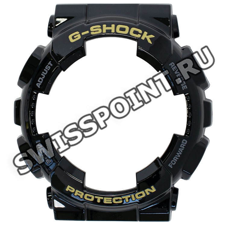 Черный рант корпуса часов Casio 10390987 для часов Casio GA-110GB-1A
