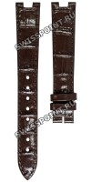 Коричневый кожаный ремешок Balmain B1730003, 14/12, с вырезом 5 мм, без замка, для часов Balmain Elegance 1030