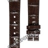 Коричневый кожаный ремешок Balmain B1730003, 14/12, с вырезом 5 мм, без замка, для часов Balmain Elegance 1030