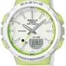 Белый полимерный ремешок Casio 10550768 для часов Casio BGS-100-7A2, BGS-100SC-7A