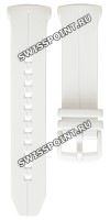 Белый полимерный ремешок Casio 10550768 для часов Casio BGS-100-7A2, BGS-100SC-7A