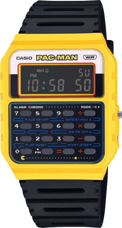 Casio CA-53WPC-1B Pac-Man
