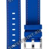 Синий каучуковый ремешок Tissot T603035677 для часов Tissot T095.449.17.037.00
