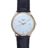 Черный кожаный ремешок Longines L682100678, теленок, 18/16, без замка, для часов Longines Presence L4.617.2, L4.656.2, L4.677.2, L4.677.4, L4.678.2, L4.678.4, L4.720.2, L4.720.4, L4.721.2
