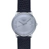 Черный кожаный ремешок Longines L682100678, теленок, 18/16, без замка, для часов Longines Presence L4.617.2, L4.656.2, L4.677.2, L4.677.4, L4.678.2, L4.678.4, L4.720.2, L4.720.4, L4.721.2