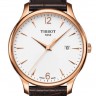 Коричневый кожаный ремешок Tissot T610031949, теленок, имитация крокодила, 20/18, без замка, для часов Tissot T-Classic Tradition T063.407, T063.428, T063.610, T063.617, T063.637, T063.639, T063.907
