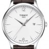 Коричневый кожаный ремешок Tissot T610031949, теленок, имитация крокодила, 20/18, без замка, для часов Tissot T-Classic Tradition T063.407, T063.428, T063.610, T063.617, T063.637, T063.639, T063.907