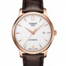 Коричневый кожаный ремешок Tissot T610031949, теленок, имитация крокодила, 20/18, без замка, для часов Tissot T-Classic Tradition T063.407, T063.428, T063.610, T063.617, T063.637, T063.639, T063.907