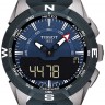 Синий каучуковый ремешок Tissot T603040808, титановая пряжка, для часов Tissot T-Touch Solar ll T091.420, T110.420