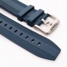 Синий каучуковый ремешок Tissot T603040808, титановая пряжка, для часов Tissot T-Touch Solar ll T091.420, T110.420