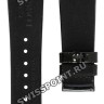 Черный кожаный ремешок Tissot T610034574, теленок, 24/16, с вырезом, без замка, для часов Tissot T10 T073.310
