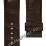 Коричневый кожаный ремешок Tissot T610033632, теленок, имитация крокодила, 22/20, без замка, для часов Tissot Luxury T086.407.16.031.00