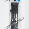 Черный полимерный ремешок Casio 10631629 для часов Casio PAG-240-1, PAG-240-1B, PAG-40-3V, PAG-40-5V, PAG-40-7V, PRG-40, PRG-240