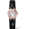 Черный кожаный ремешок Longines L682134839, аллигатор, 15/12, без замка, для часов Longines PrimaLuna L8.110.0, L8.110.4, L8.110.5, L8.110.8,  L8.110.9,  L8.111.6, L8.111.8, L8.111.9
