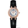Черный кожаный ремешок Longines L682134839, аллигатор, 15/12, без замка, для часов Longines PrimaLuna L8.110.0, L8.110.4, L8.110.5, L8.110.8,  L8.110.9,  L8.111.6, L8.111.8, L8.111.9