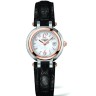 Черный кожаный ремешок Longines L682134839, аллигатор, 15/12, без замка, для часов Longines PrimaLuna L8.110.0, L8.110.4, L8.110.5, L8.110.8,  L8.110.9,  L8.111.6, L8.111.8, L8.111.9