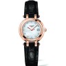 Черный кожаный ремешок Longines L682134839, аллигатор, 15/12, без замка, для часов Longines PrimaLuna L8.110.0, L8.110.4, L8.110.5, L8.110.8,  L8.110.9,  L8.111.6, L8.111.8, L8.111.9