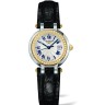 Черный кожаный ремешок Longines L682134839, аллигатор, 15/12, без замка, для часов Longines PrimaLuna L8.110.0, L8.110.4, L8.110.5, L8.110.8,  L8.110.9,  L8.111.6, L8.111.8, L8.111.9