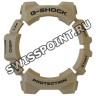 Коричневый полимерный рант корпуса Casio 10639516 для часов Casio GBA-900UU-5A