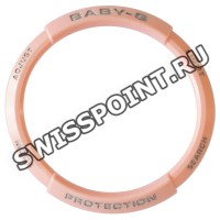 Розовый полимерный рант корпуса Casio 10550803 для часов Casio BGS-100-4A