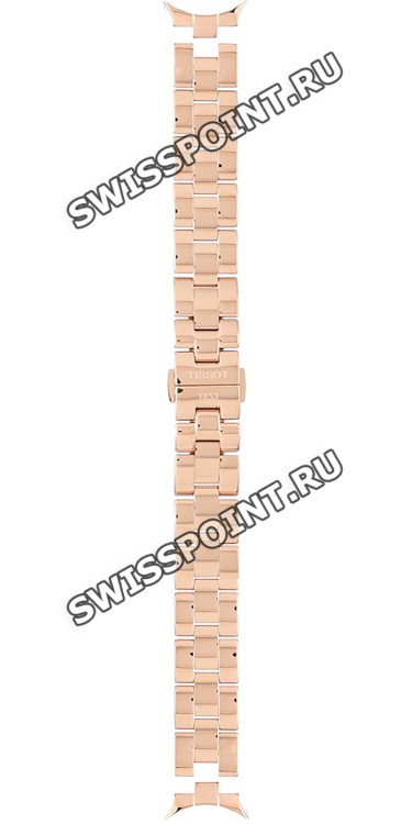 Розовый стальной браслет Tissot T605040689 для часов Tissot T112.210