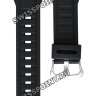 Черный полимерный ремешок Casio 10388870 для часов CASIO G-9300-1
