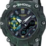 Зеленый рант корпуса часов Casio 10633814 для часов Casio GA-2200MFR-3A