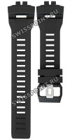 Черный полимерный ремешок Casio 10631654 для часов Casio GBD-200-1, GBD-200SM-1A6, GBD-200UU-1