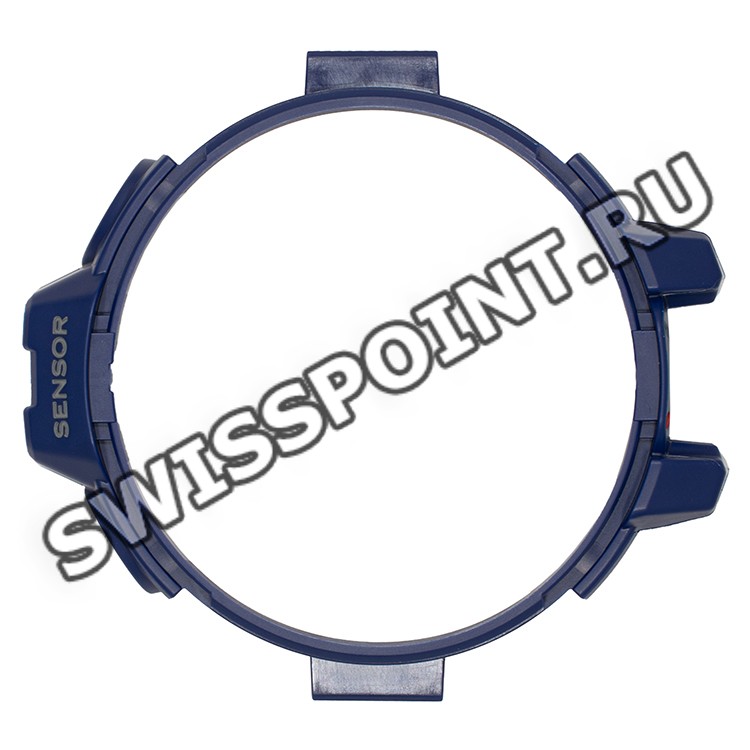 Синий полимерный рант корпуса Casio 10521151 для часов Casio GWN-1000H-2A