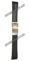 Черный резиновый ремешок Certina C603010946, с клипсой, 21 мм, для часов Certina DS Action C536.707
