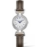 Коричневый кожаный ремешок Longines L682145589, теленок, 12/12, без замка, для часов Longines Equestrian collection L6.130.0, L6.130.4, L6.136.0, L6.136.4, L6.141.0, L6.141.4