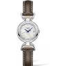 Коричневый кожаный ремешок Longines L682145589, теленок, 12/12, без замка, для часов Longines Equestrian collection L6.130.0, L6.130.4, L6.136.0, L6.136.4, L6.141.0, L6.141.4