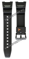 Черный полимерный ремешок Casio 10500872 для часов Casio SGW-100-2B