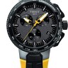 Черный каучуковый ремешок Tissot T603040819, черная пряжка, для часов Tissot T-Race Cycling T111.417