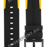 Черный каучуковый ремешок Tissot T603040819, черная пряжка, для часов Tissot T-Race Cycling T111.417