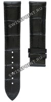 Черный кожаный ремешок Tissot T610031623, имитация крокодила, 20/18, без замка, для часов Tissot T-Lord, T-Touch Classic T059.507, T059.528, T083.420