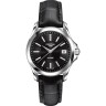 Черный лаковый кожаный ремешок Certina C610017276, 16/14, без замка, для часов Certina DS Prime C006.207, C004.210, C025.210
