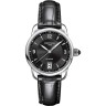 Черный лаковый кожаный ремешок Certina C610017276, 16/14, без замка, для часов Certina DS Prime C006.207, C004.210, C025.210
